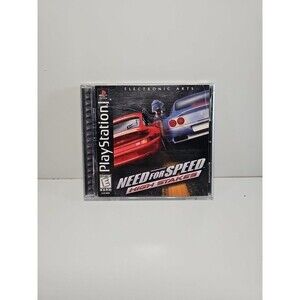 PS1 Need for Speed High Stakes PlayStation 1 BLack Label Complete With Manual
